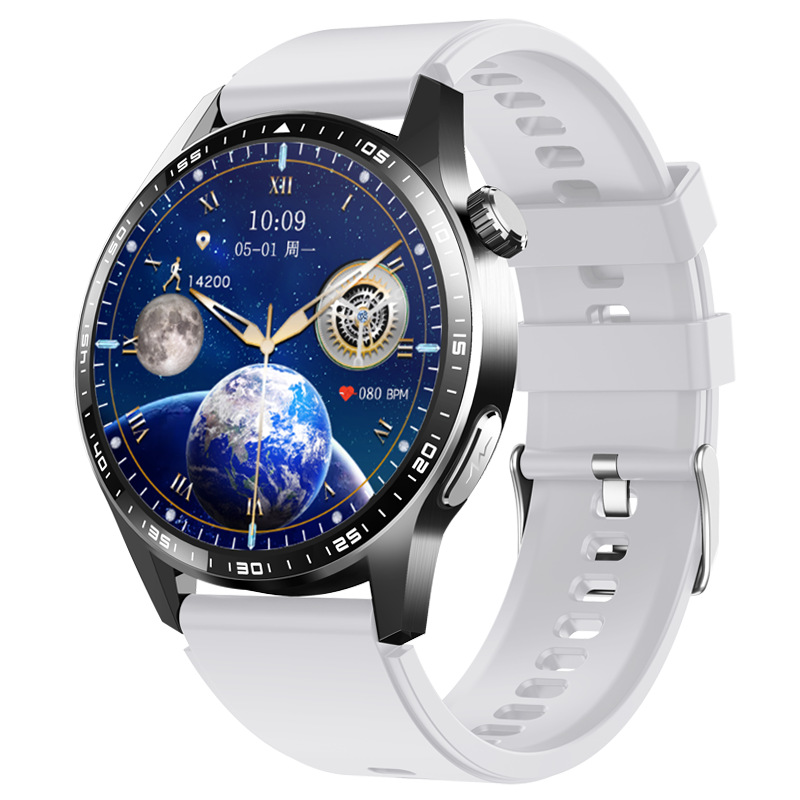 小狮F400无创血糖智能手表心电血压尿酸血脂监测蓝牙通话运动手表 - 图片 8