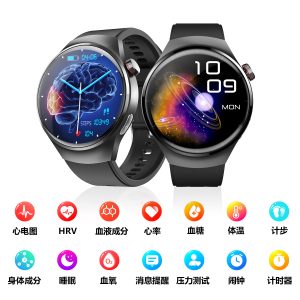 小狮F600智能手表心率血氧监测运动手表蓝牙通话消息提醒无创血糖