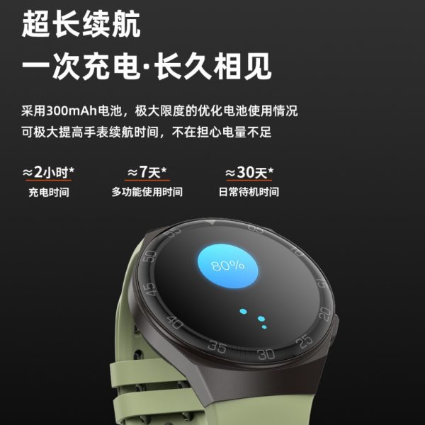 小狮爆款智能手表S19蓝牙通话手表心率监测运动商务智能手表 - 图片 5