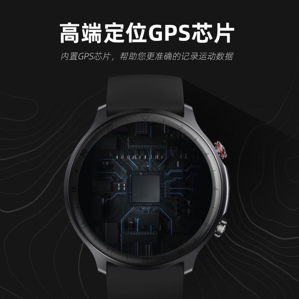 小狮爆款ID217G运动智能手表内置GPS压力心率监测全屏触控防水 - 图片 2