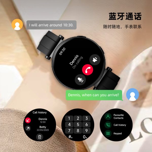 小狮GTX16蓝牙通话 智能语音助手 运动健康 心率血氧监测 - 图片 2